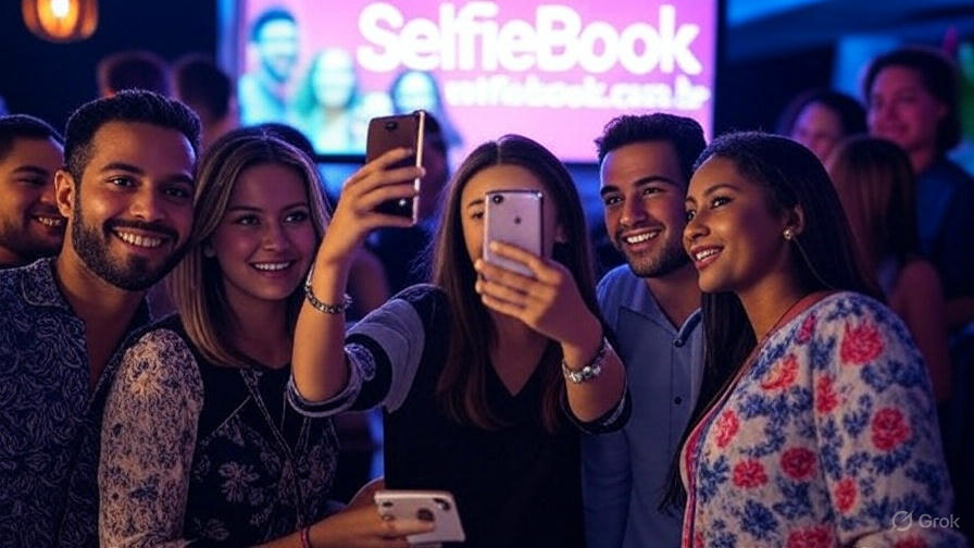 SelfieBook em ação